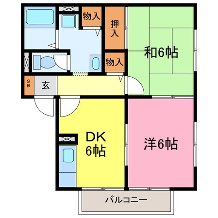 ボナールユニオンの物件間取画像